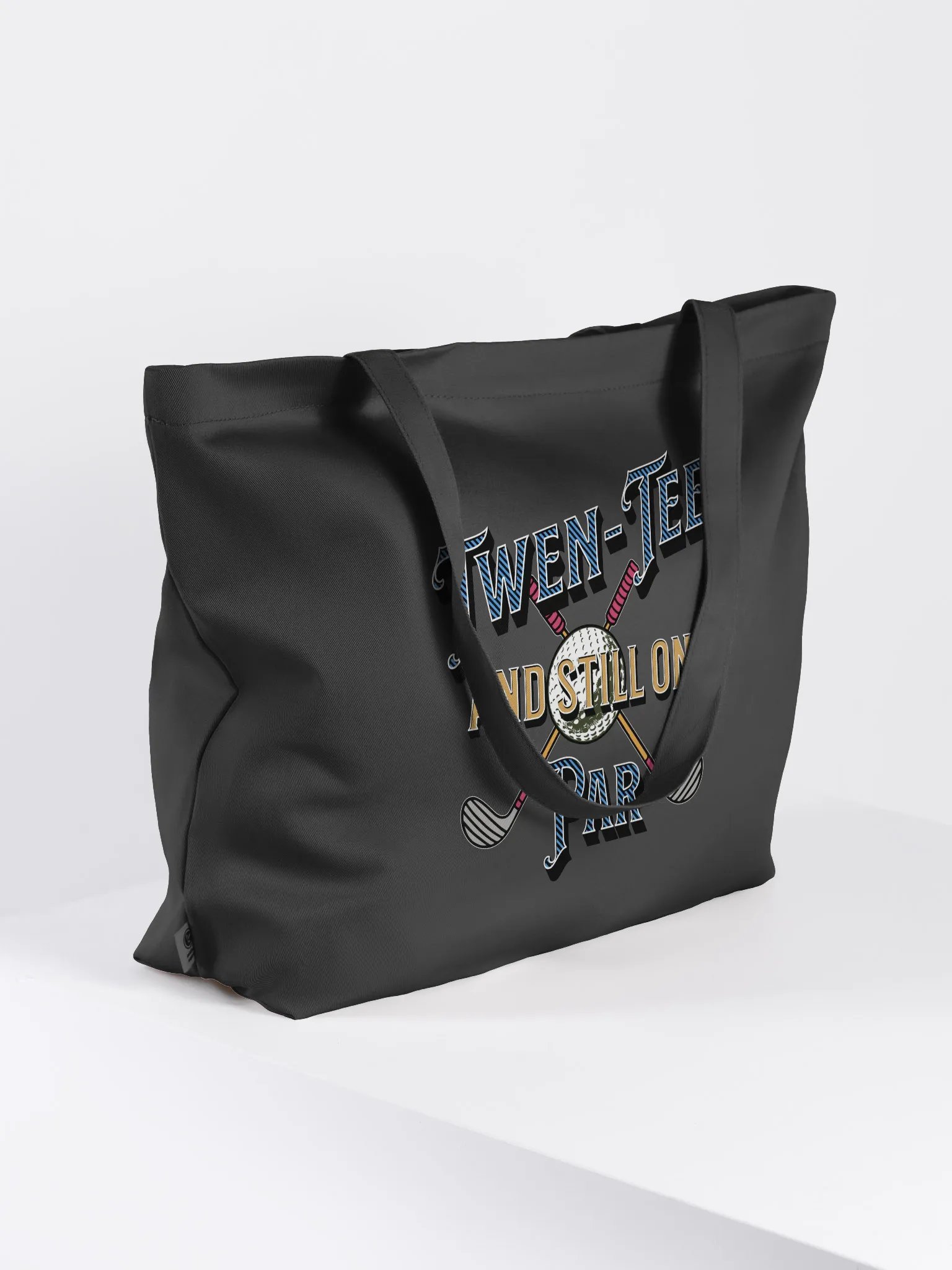Twen-Tee And Still On Par Golfing Colorful Club Statement Tote product image (1)