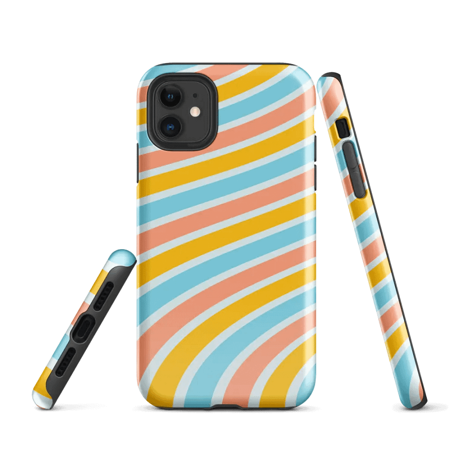 Pastel Waves Tough Case for iPhone® product image (1)