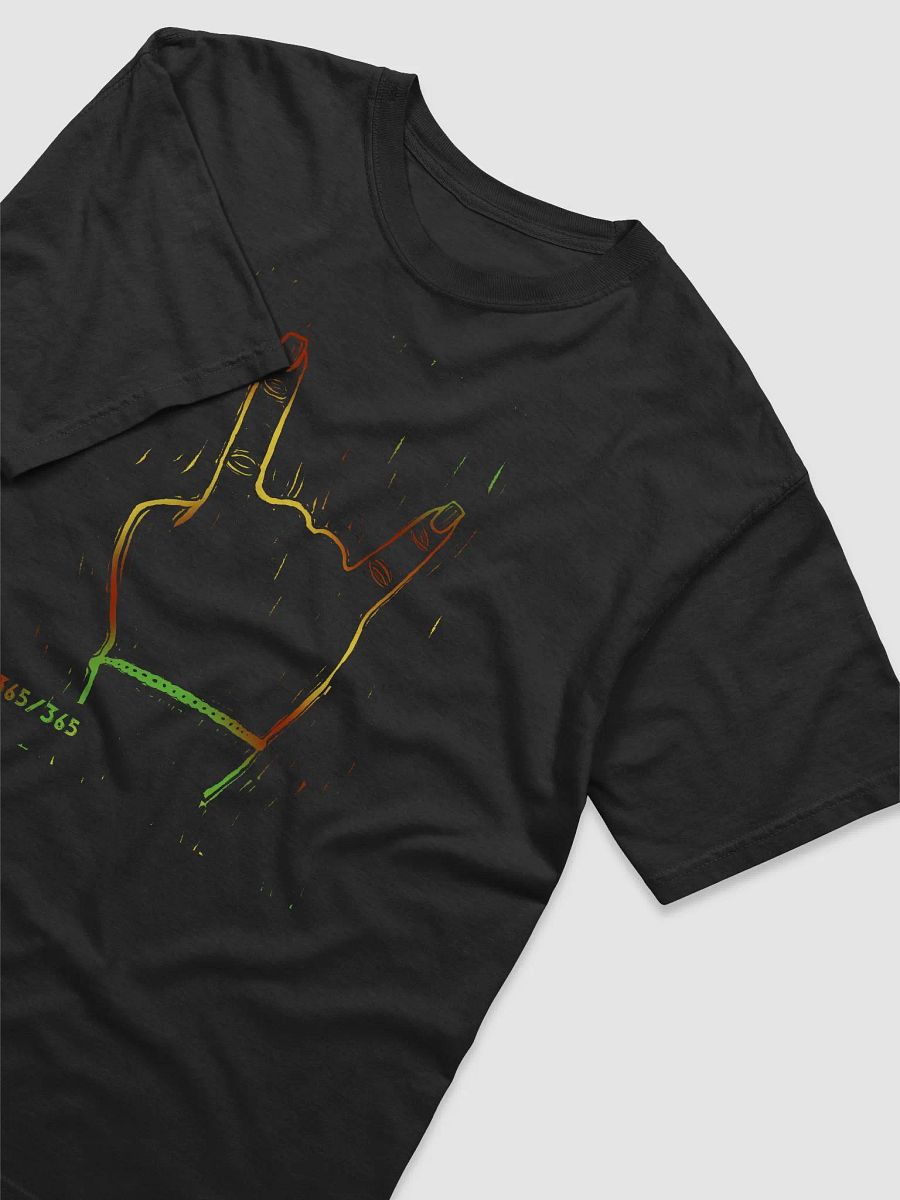 Linocut Rock On Short Sleeve Shirt product image (3)