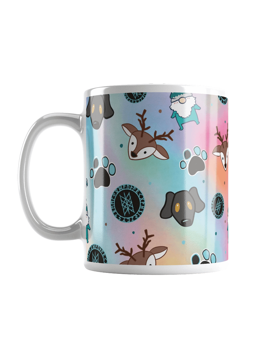 PRIDE Rainbow Stream Pattern Glossy Mug product image (16)