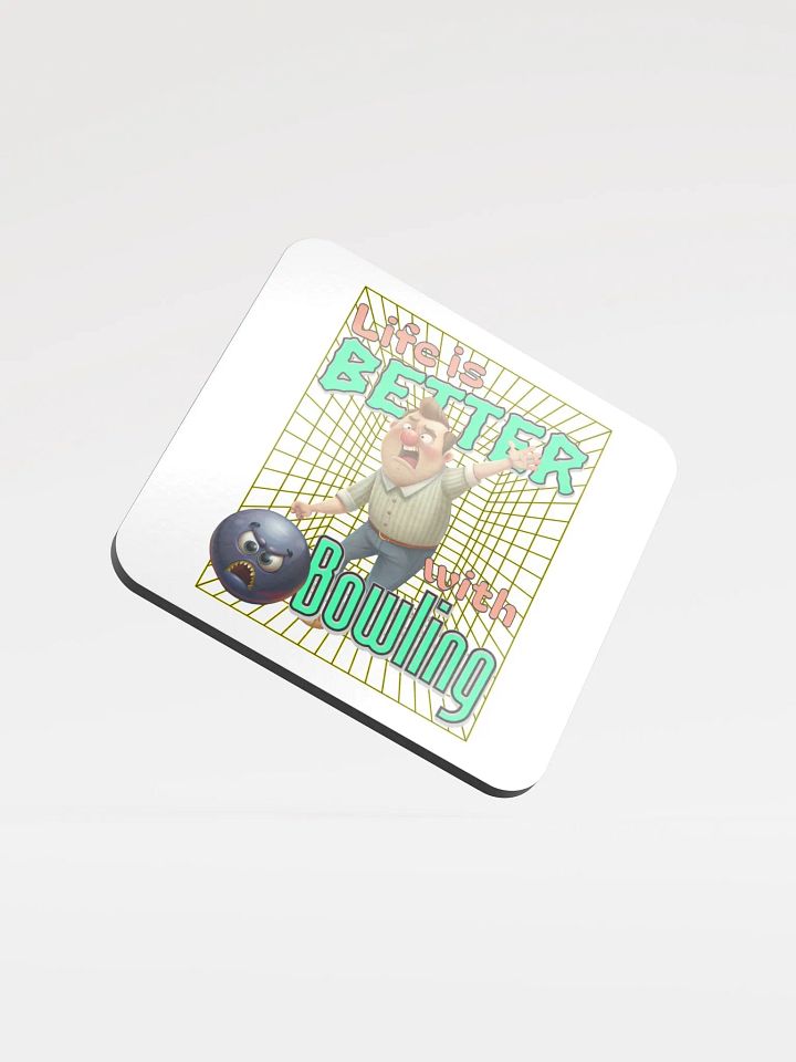 Life Is Better With Bowling Cork Coasters product image (1)