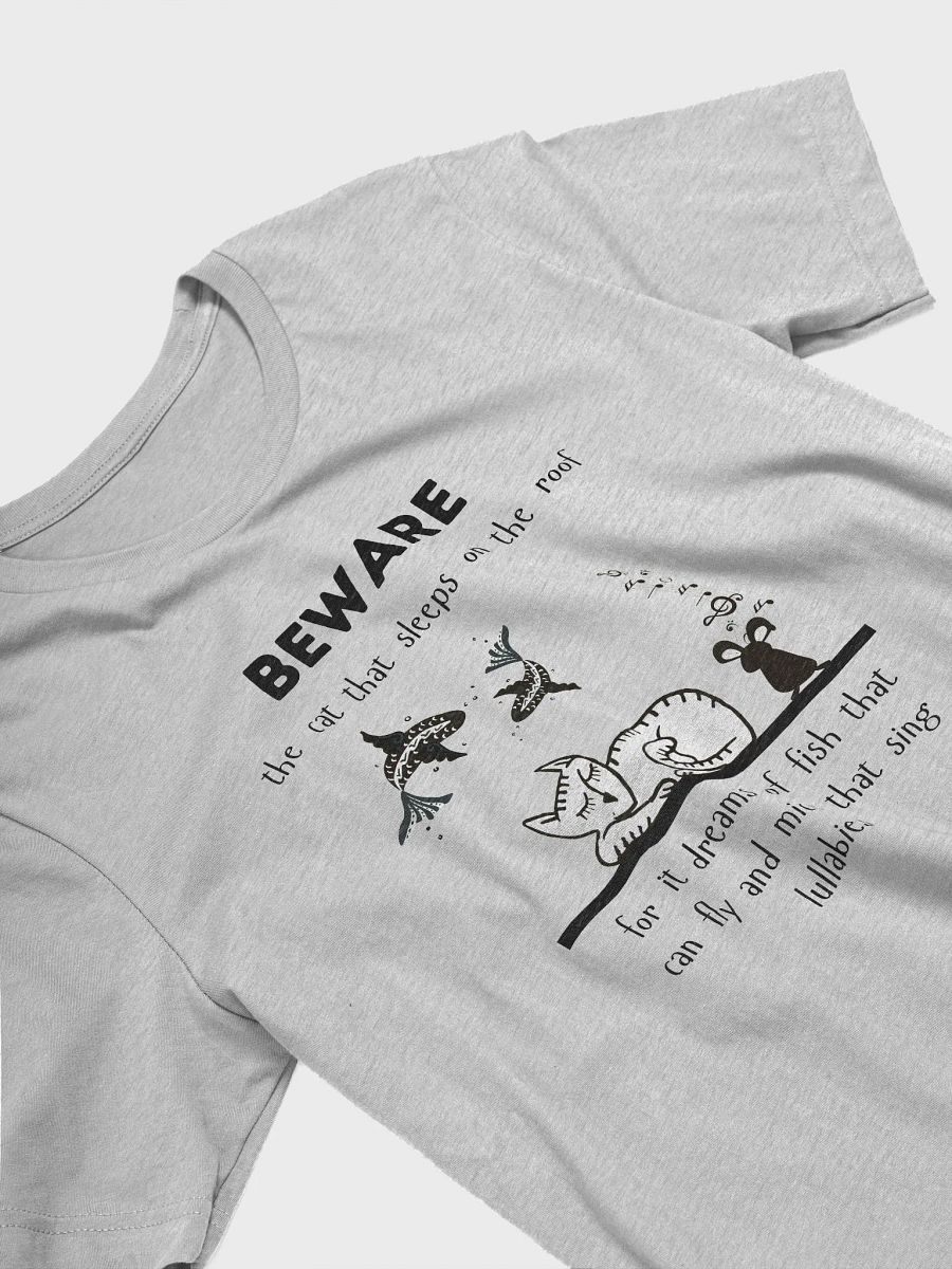 Beware the Sleeping Cat T-Shirt product image (25)