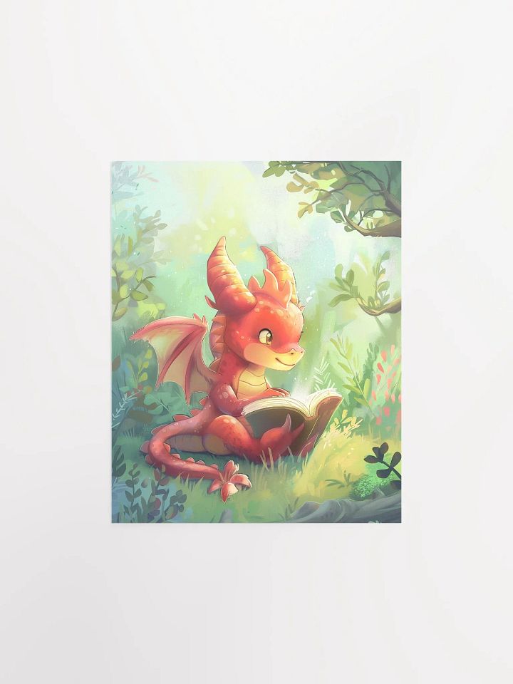 Poster Dragon Rouge product image (1)