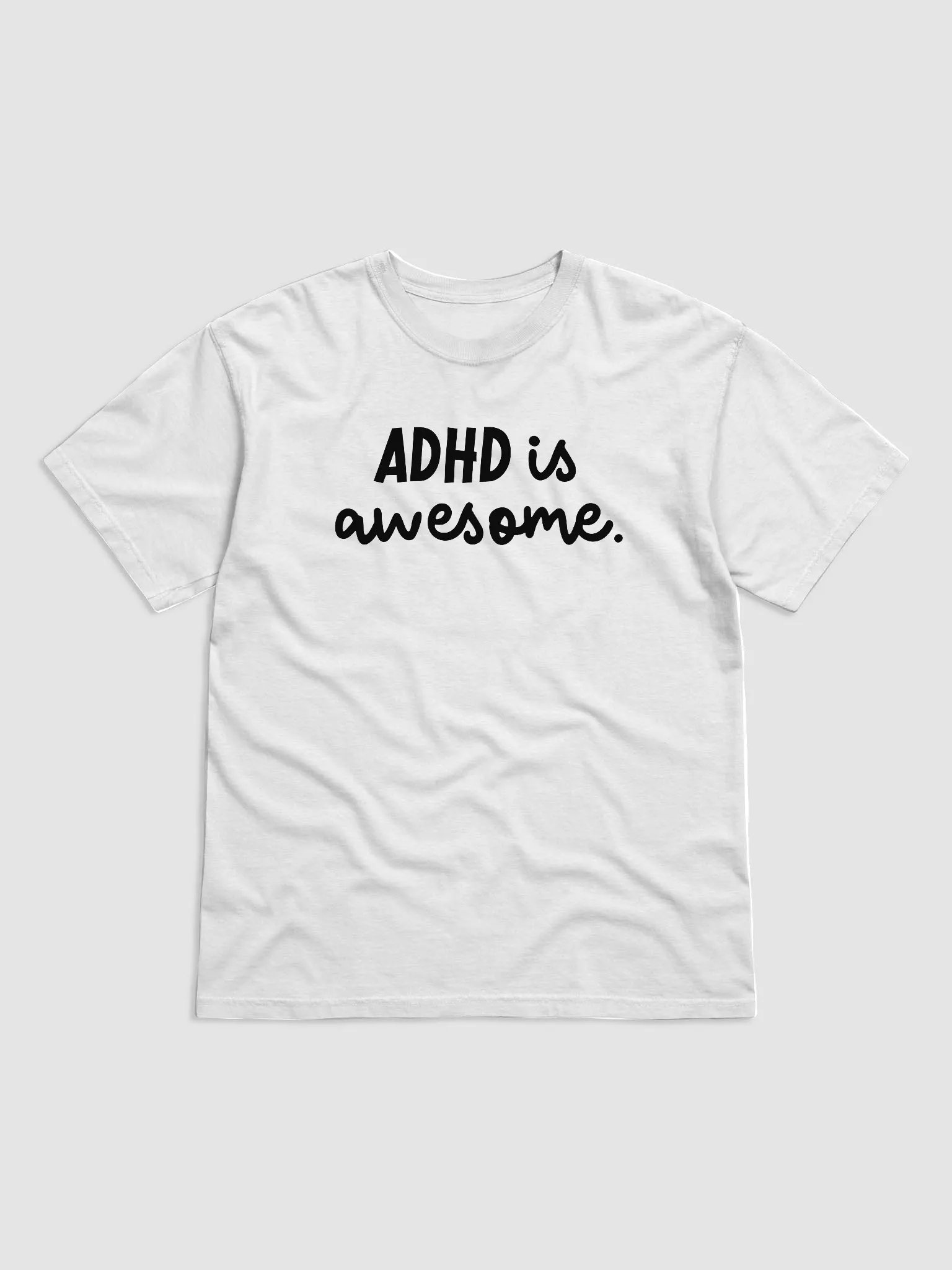 ADHD is Awesome Unisex Heavyweight T-shirt product image (2)