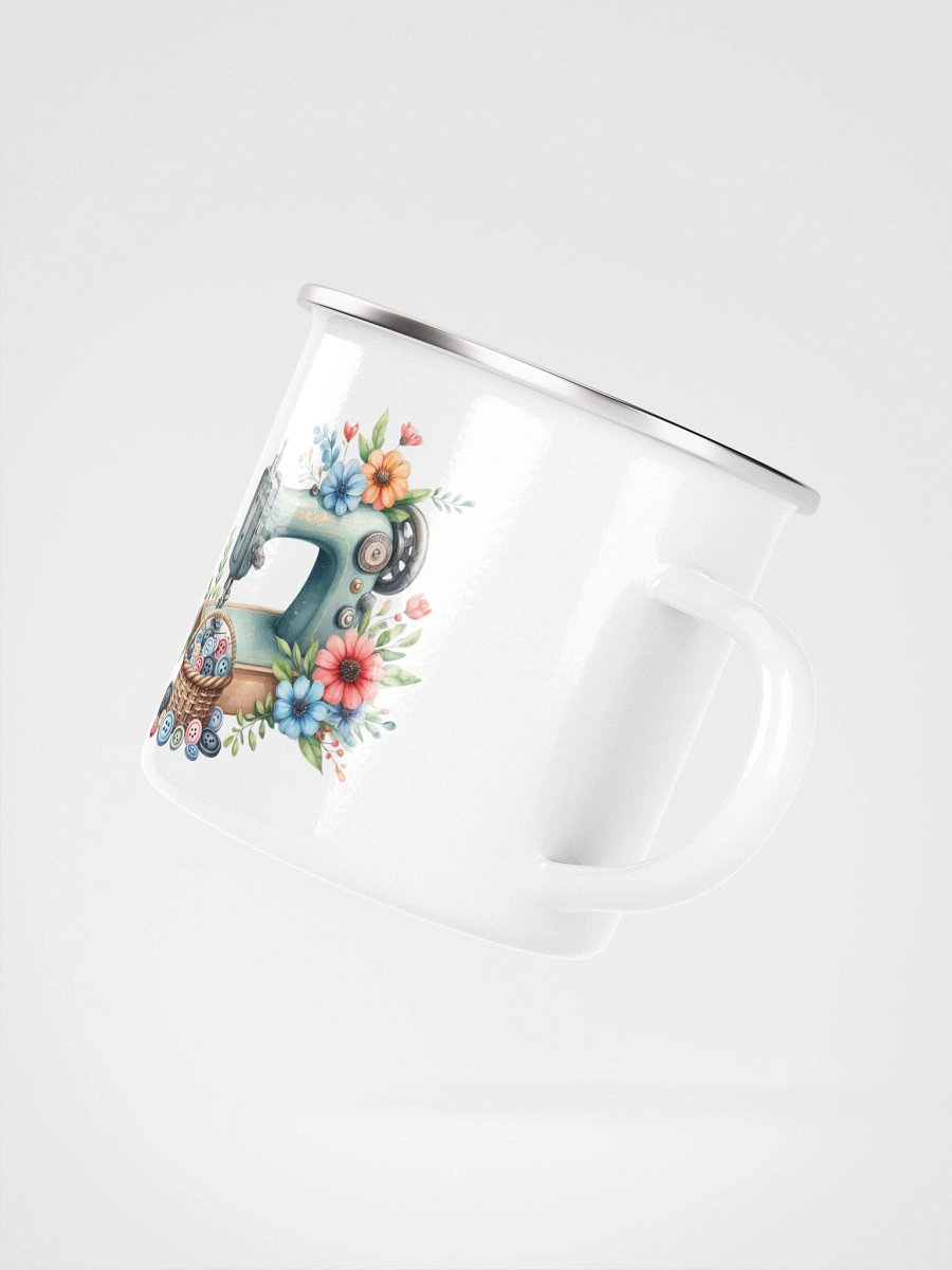 It's Sew Easy Vintage Sewing Machines Enamel Mug product image (3)