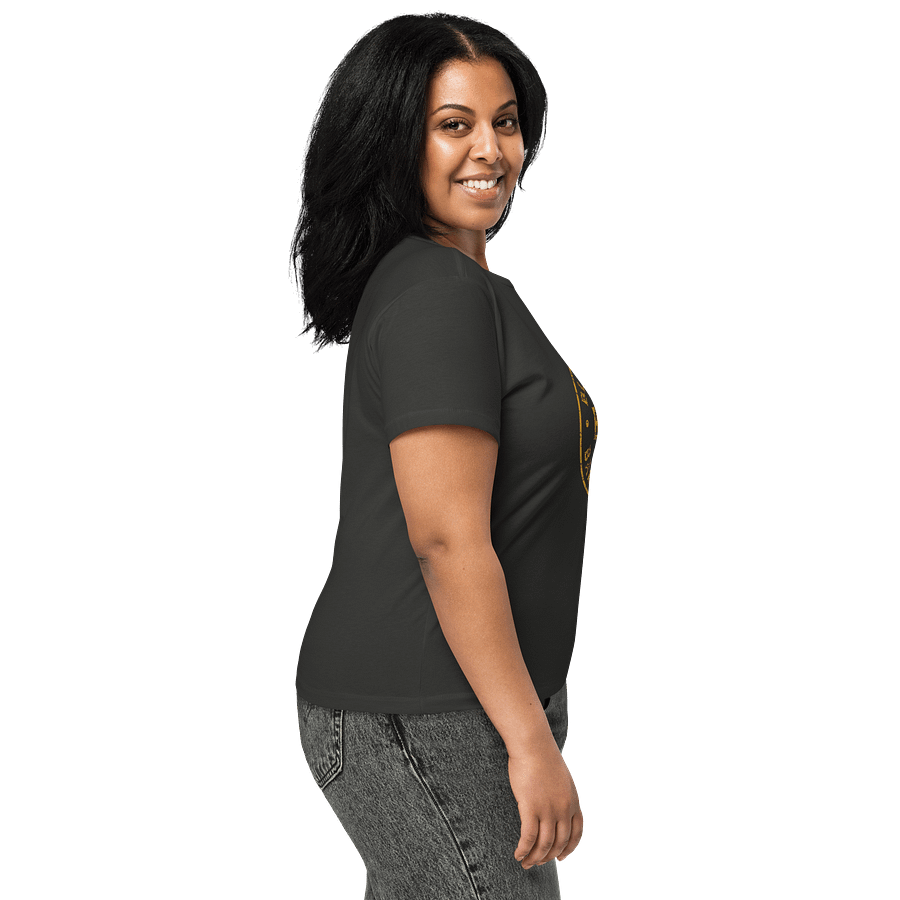 BBB Distressed Women's High-Waisted Tee Gold product image (22)