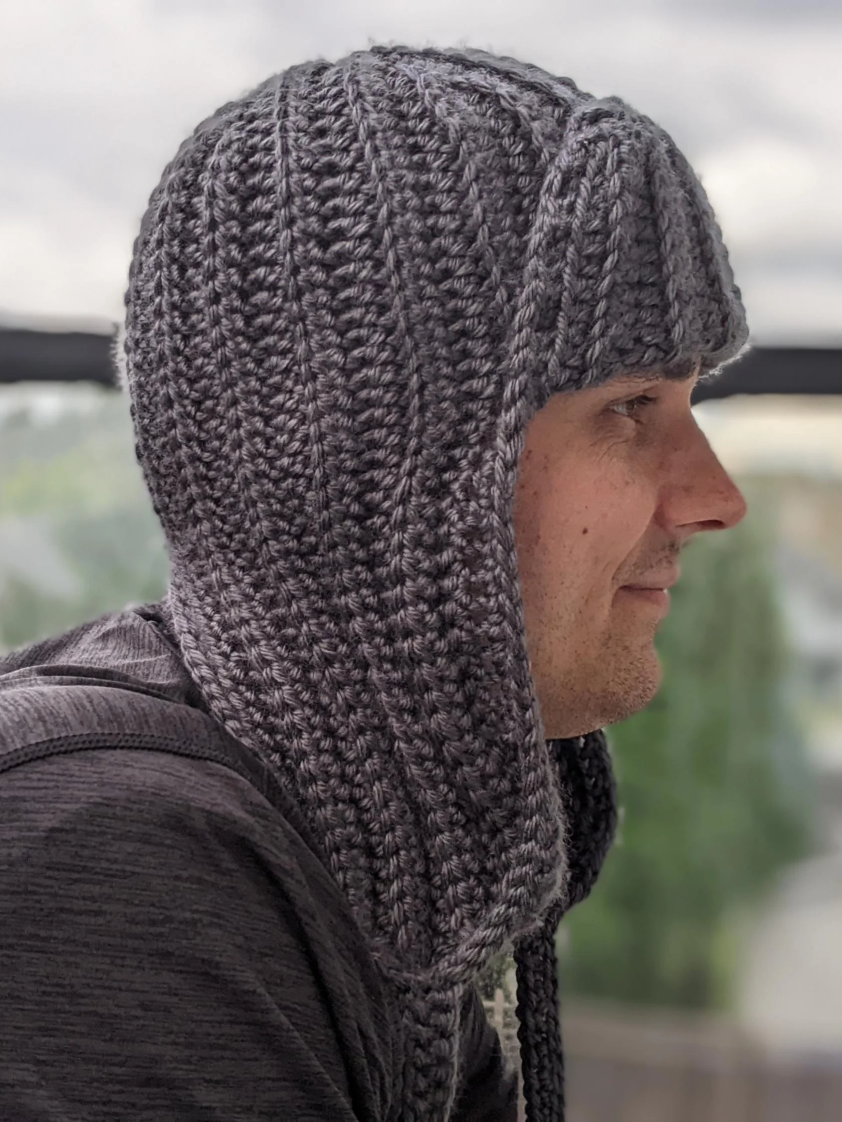 Crochet Trapper Hat Pattern for Men & Women (Unisex) product image (4)