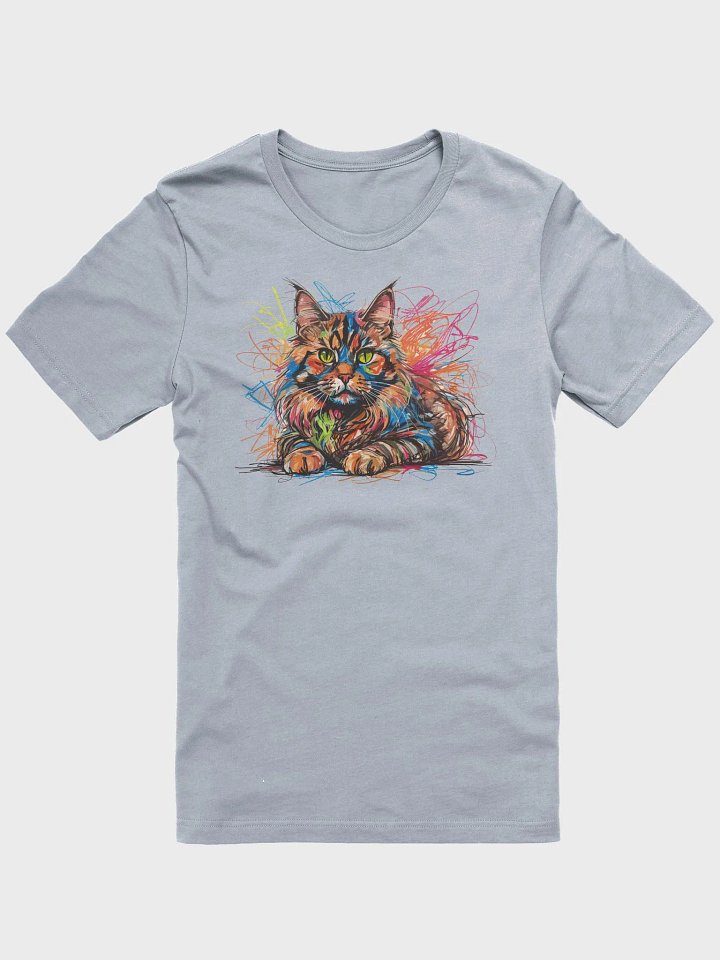 Graffiti Scribbles Cat 9 , Shirt product image (2)