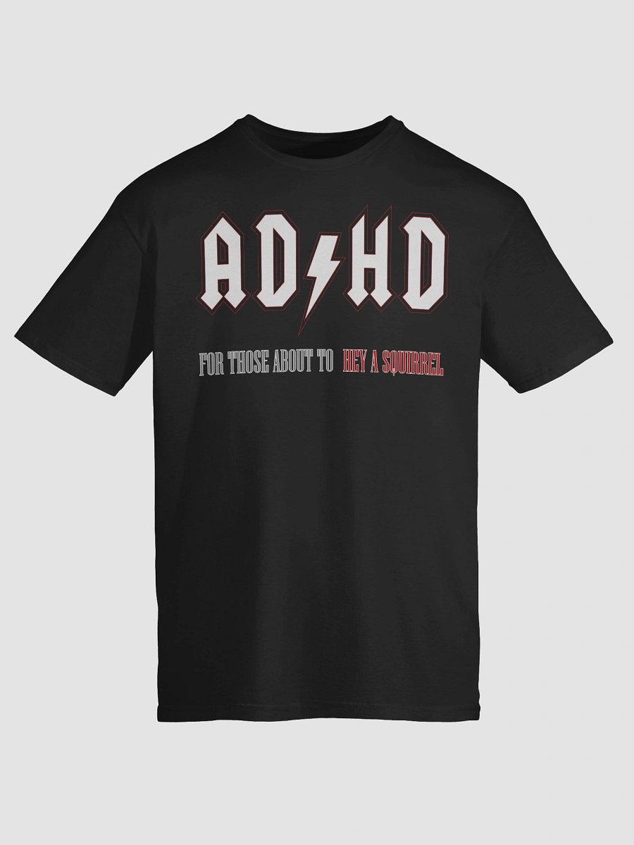 ADHD Rock Logo Unisex T-Shirt product image (52)