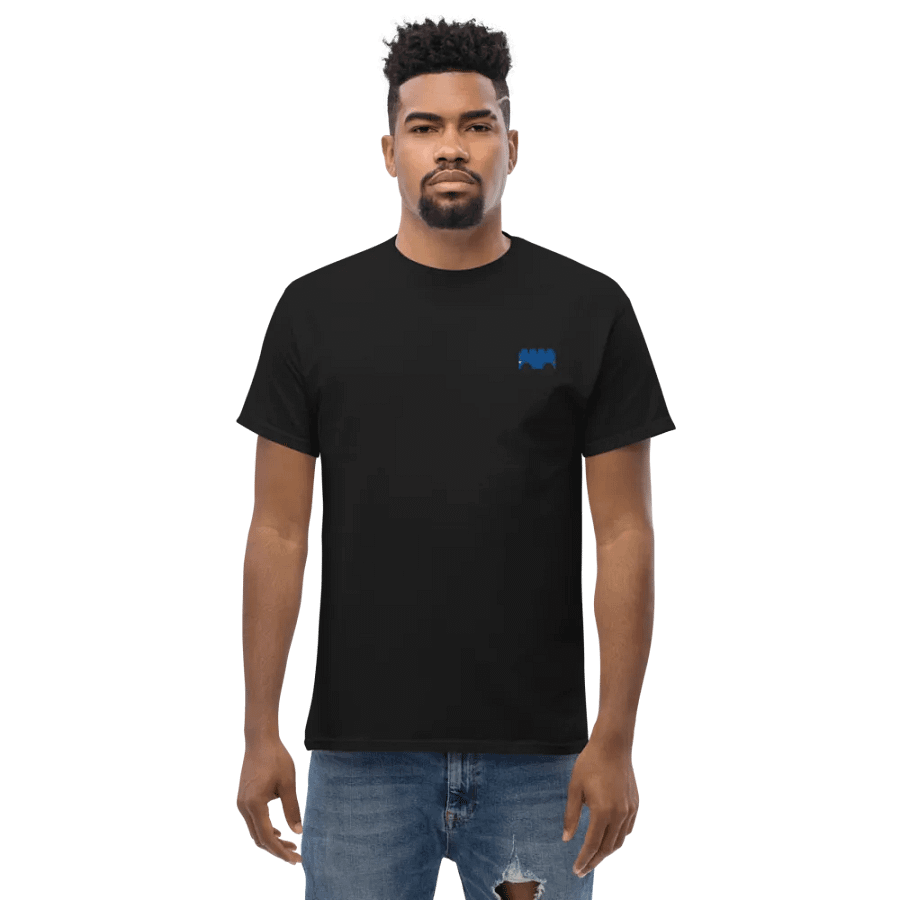Brick-Car Tee Stitched Blue product image (20)