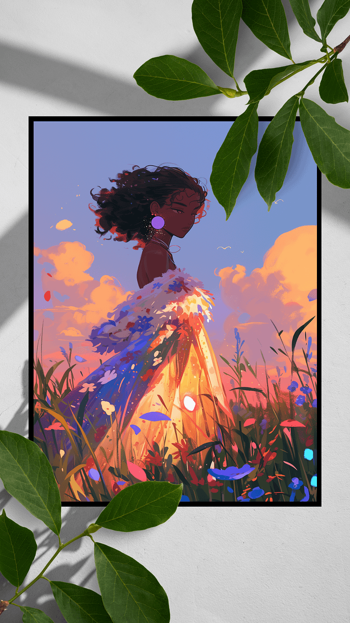 Peaceful Field on Matte Paper Poster product image (9)