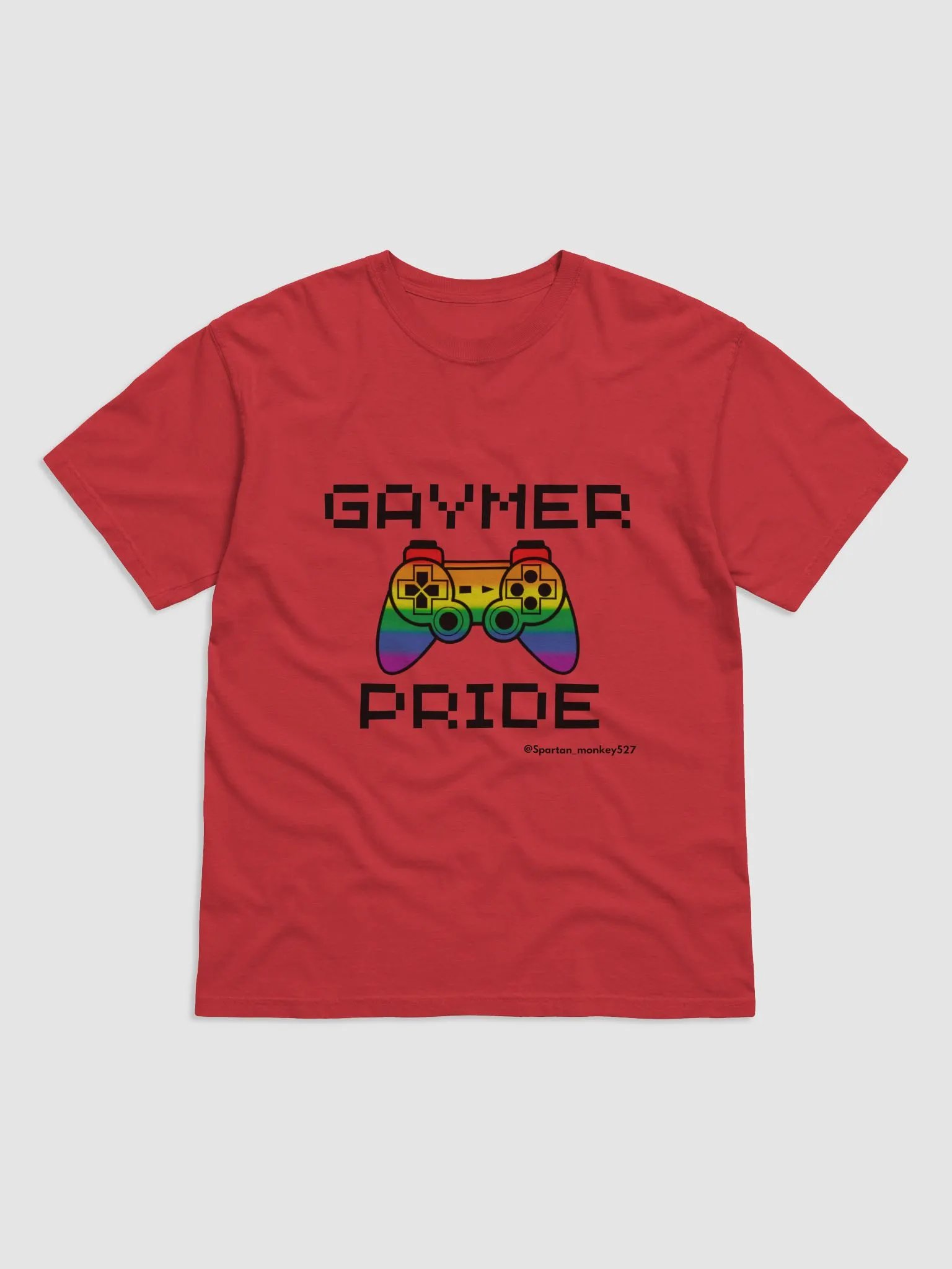 Rainbow Gaymer Pride Tee product image (1)