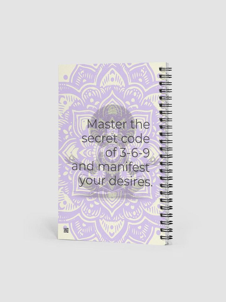 Tesla 369 Manifestation Spiral Notebook – Unlock the Power of Scripting to Reprogram Your Mind and Manifest Your Dreams product image (2)