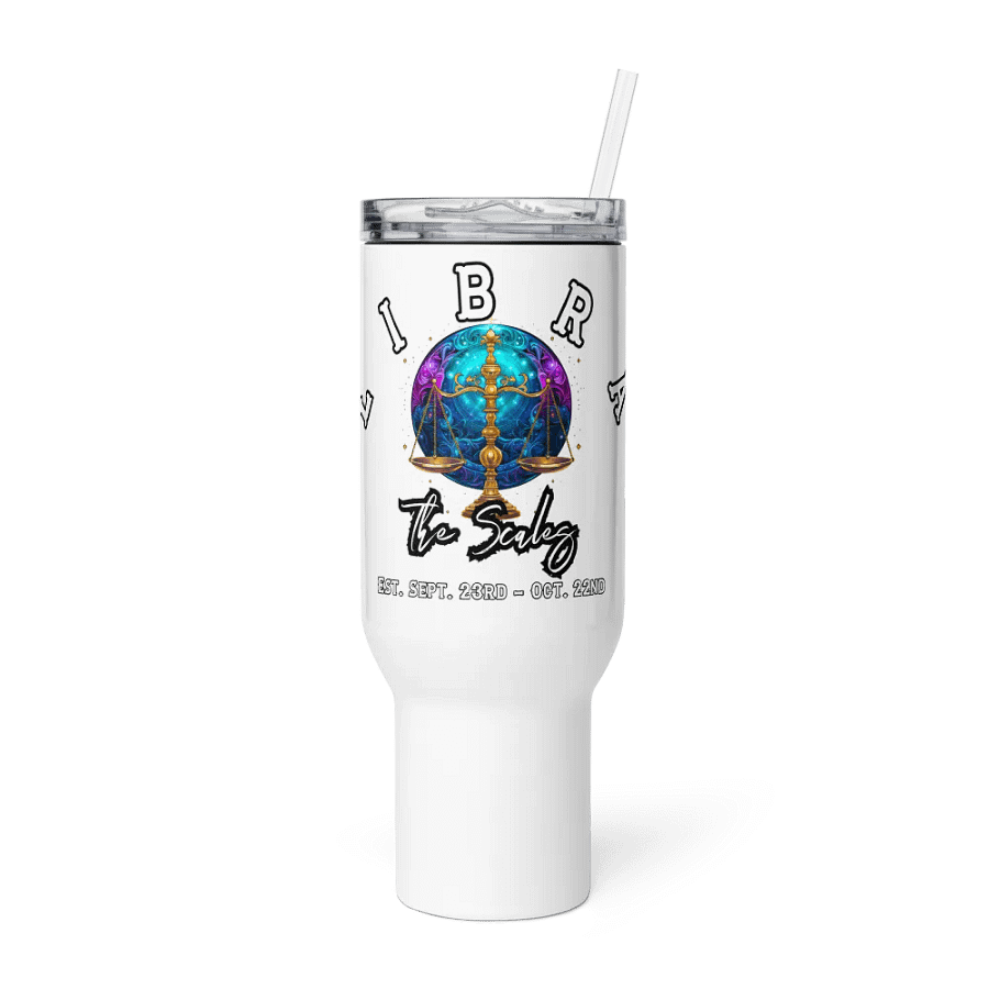 Libra - Zodiac Travel Mug w/ Handle product image (2)