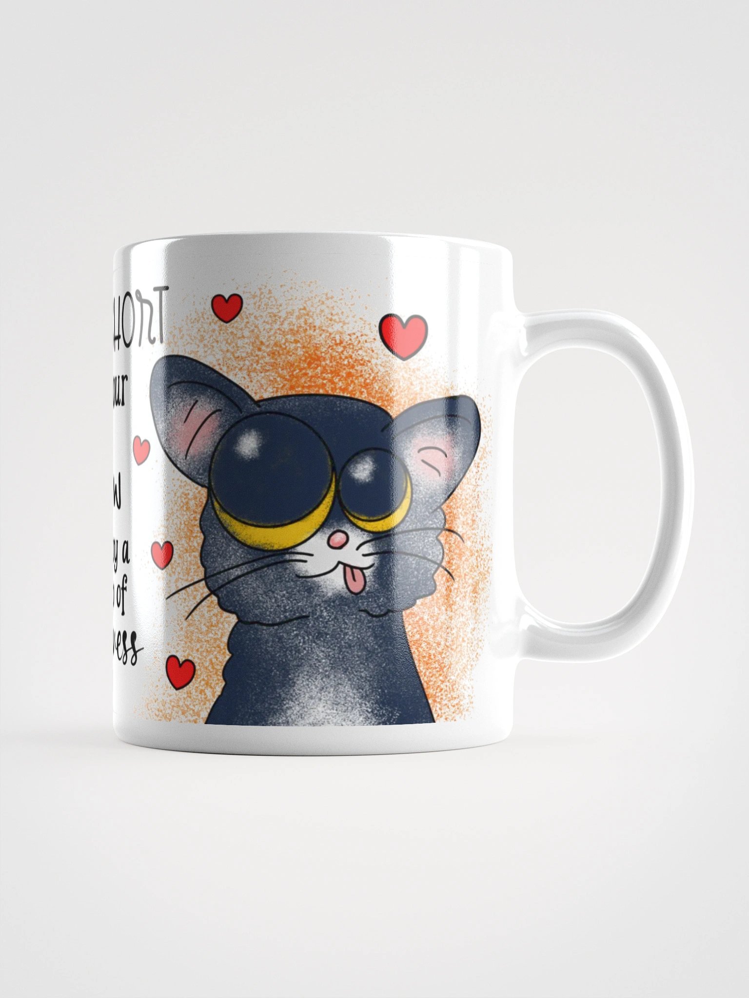 Meow Hug Happiness Mug product image (1)