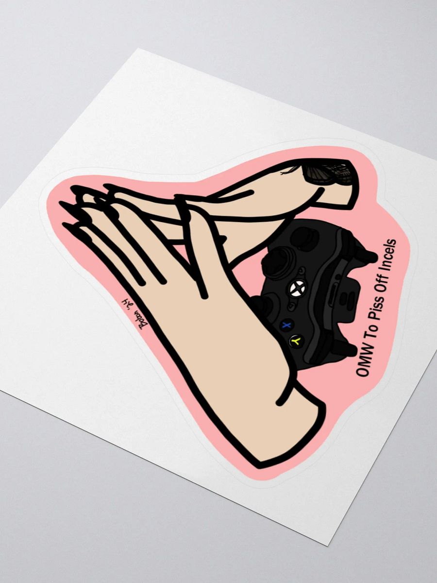 OMW To P*ss Off Incels Sticker product image (6)