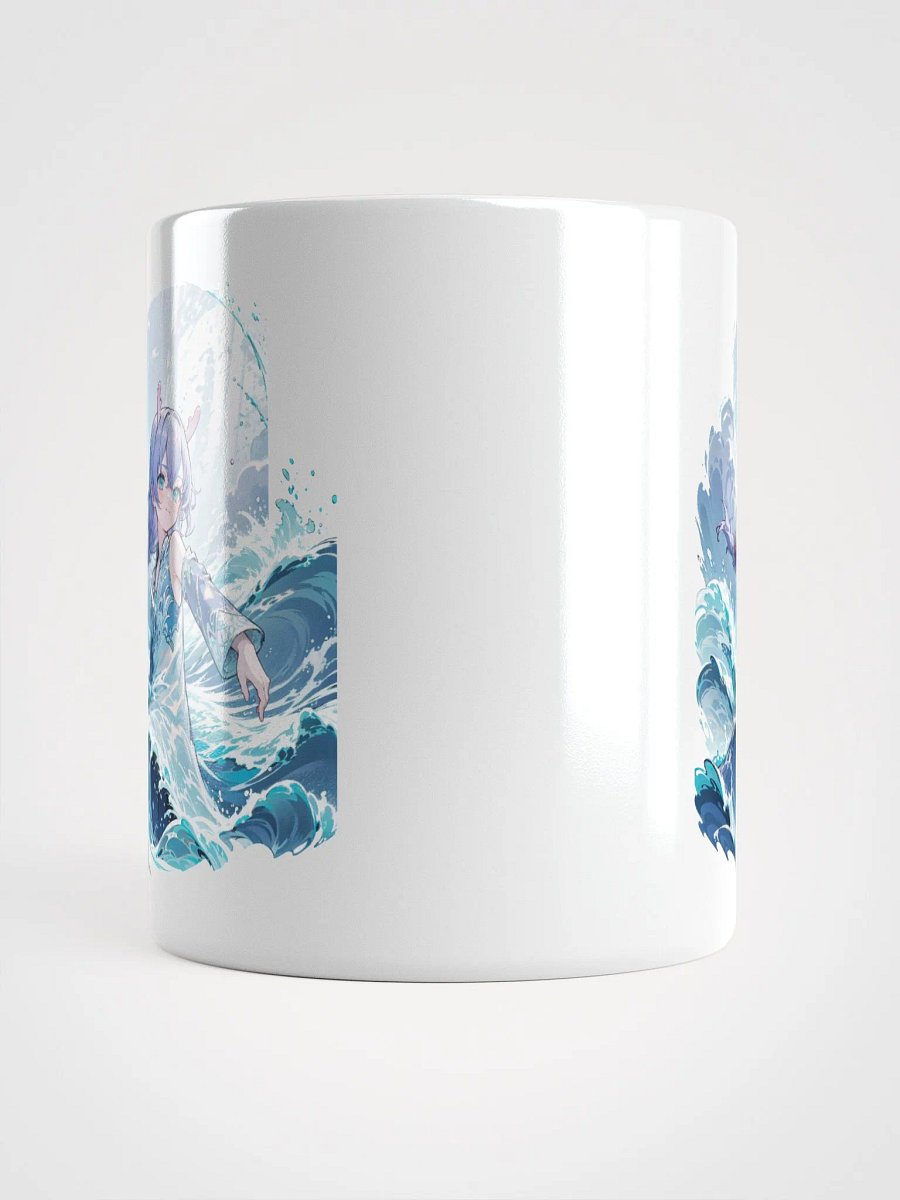 White Glossy Mug - Bailu v2 (Honkai Star Rail) product image (5)