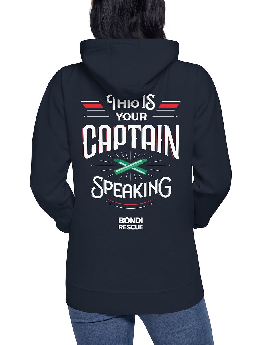 Bondi Rescue Captain Speaking Unisex Hoodie product image (3)