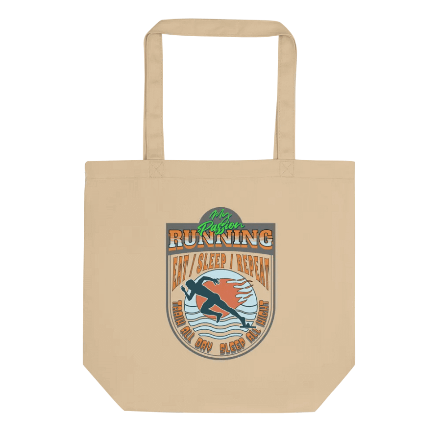 My Passion Running Tote Bag product image (1)