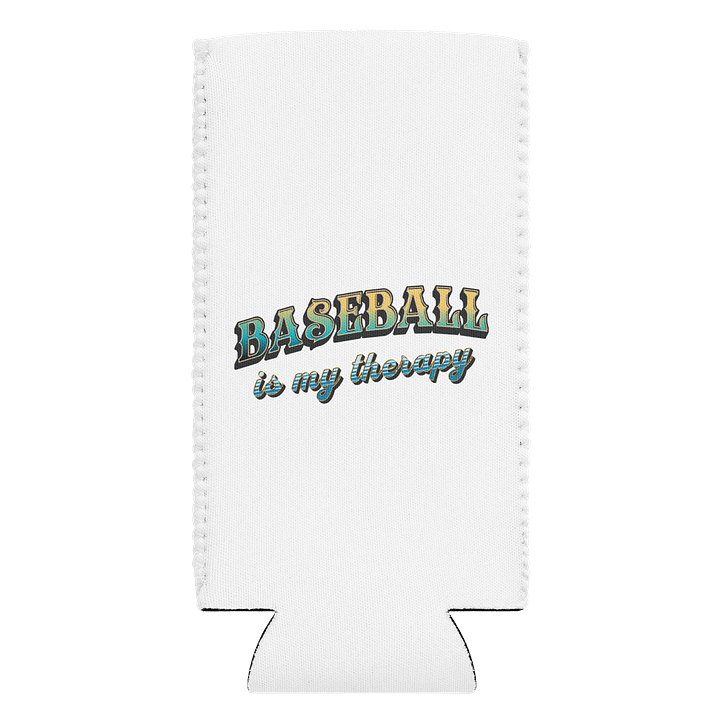 Baseball Is My Therapy Can Cooler product image (1)