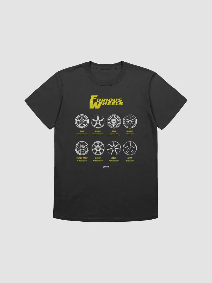 Furious Wheels - dark Tshirt product image (2)