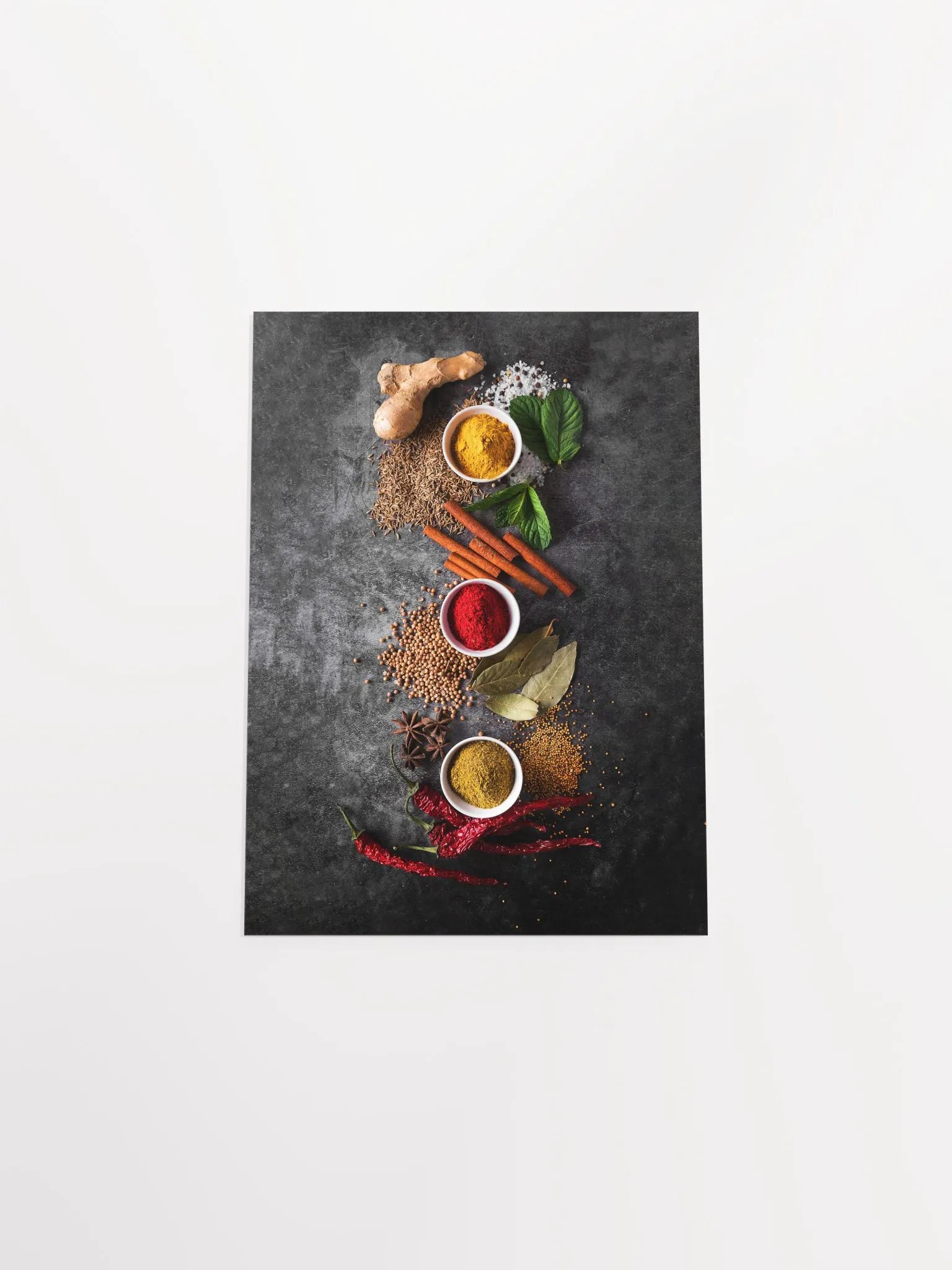 Spices (Italian/Spanish cuisine) — Food kitchen poster/blackboard, kitchen decor, kitchen wall art, aesthetic poster, minimalist poster product image (9)