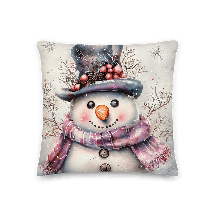 Jolly Snowman Cushion product image (3)