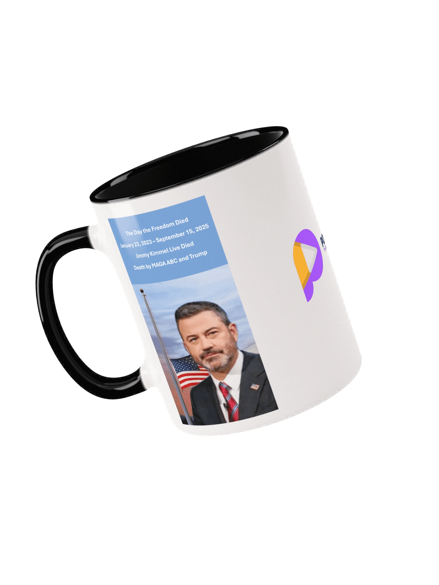 The Day the Freedom Died Hot/Cold Ceramic Mug product image (5)