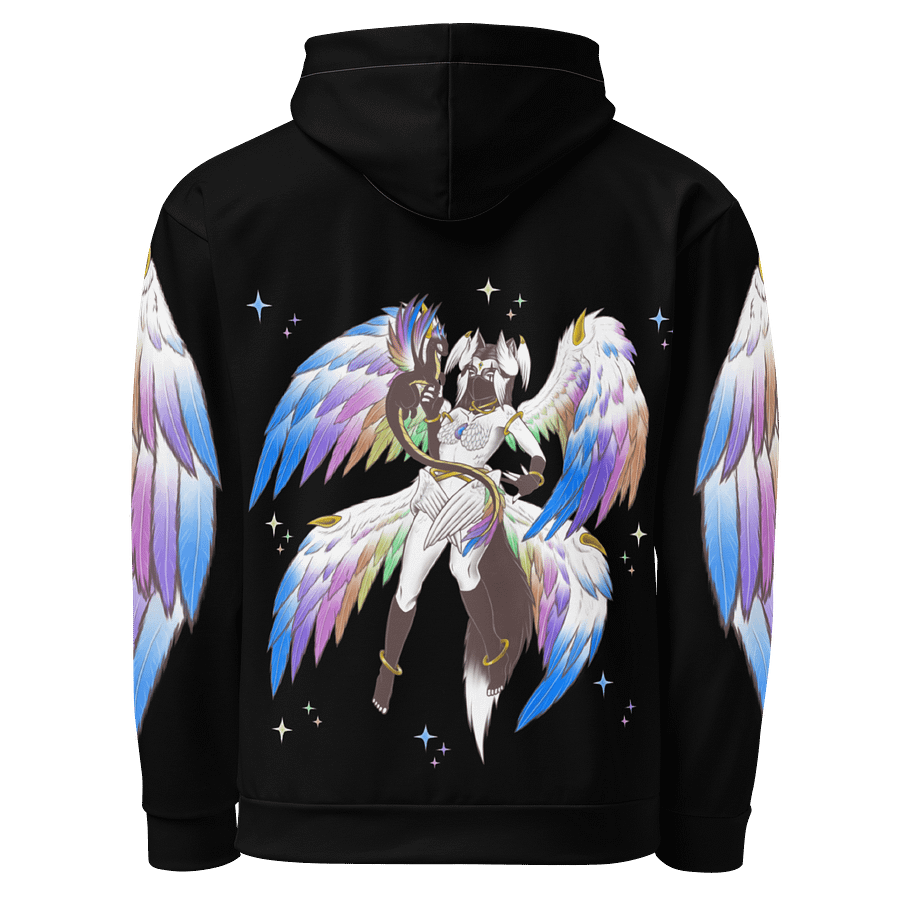 Rainbow Pride Angel Hoodie - Positions B product image (4)