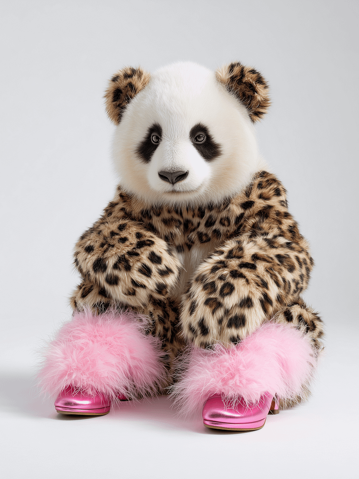 Glam Panda - High-Res Image Download product image (1)
