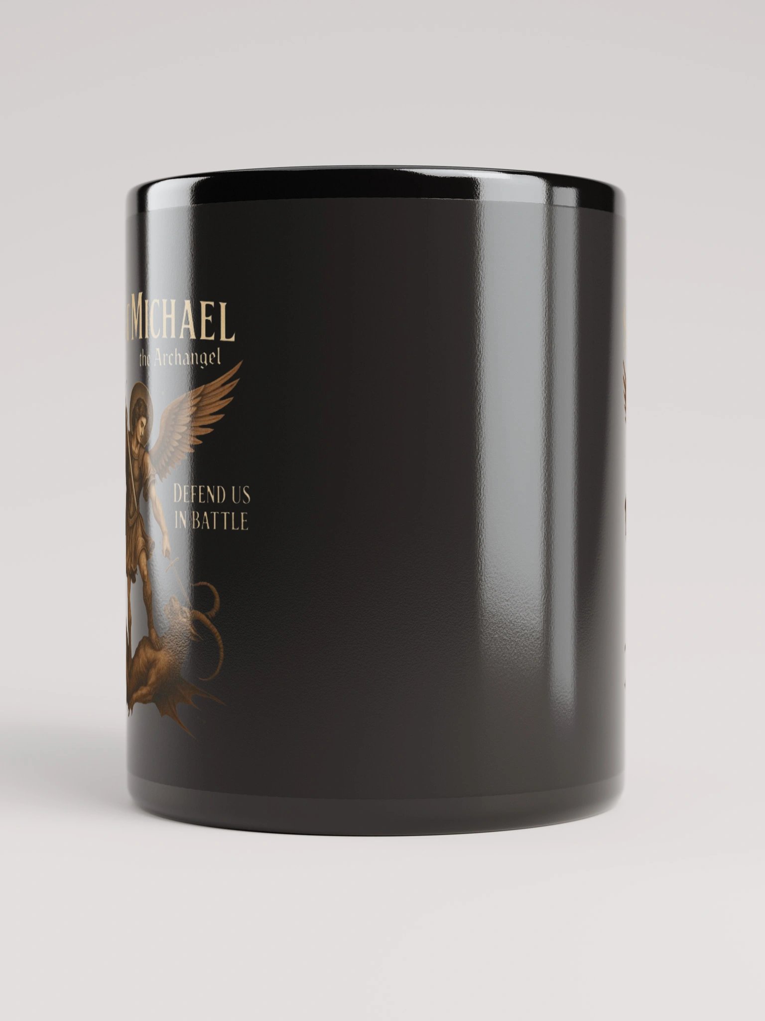 St Michael Defend Us In Battle Mug product image (9)