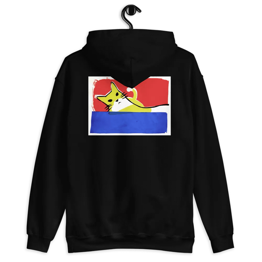 Hamlet Screen Print Embroidered Hoodie w/ Print on back (Traditional) product image (4)