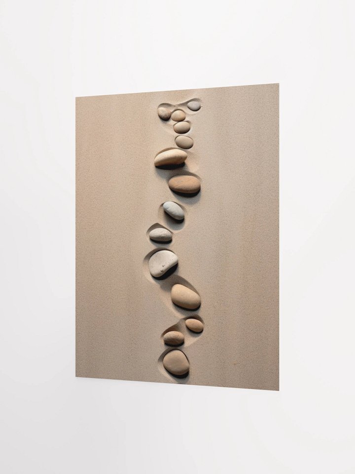 Zen Pebbles Matte Unframed Wall Art Paper Canvas product image (5)