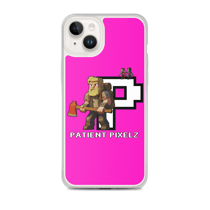 Patient PixelZ P Logo iPhone® MagSafe® Case (Hot Pink) product image (1)