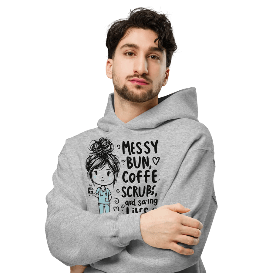 Casual Medical Worker Vibes Hoodie product image (16)