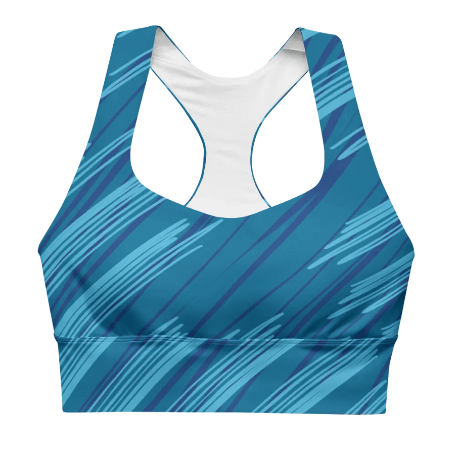 Ocean Blue Sports Bra product image (1)