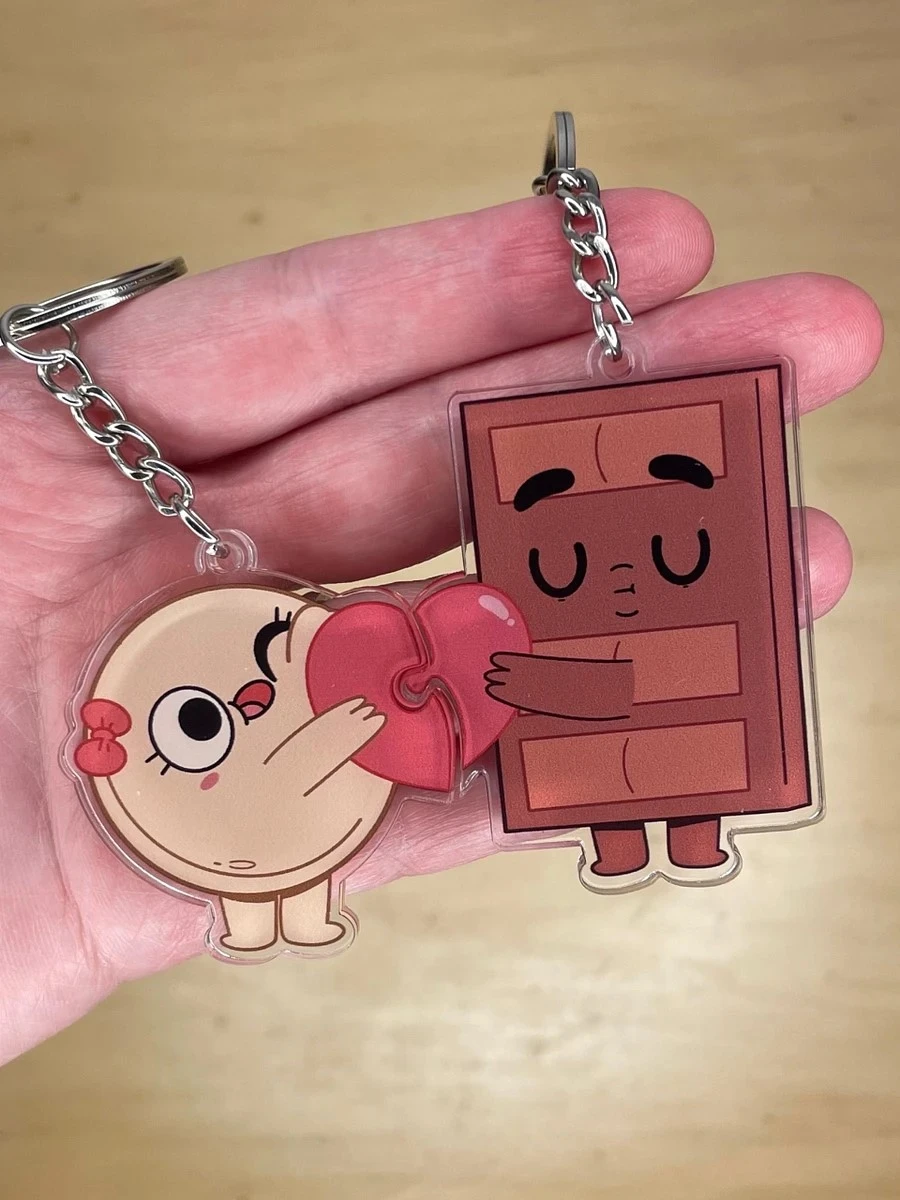Pancake with Heart |Keychain product image (3)