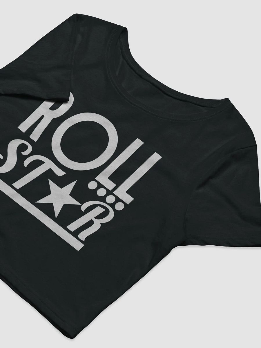 OG ROLLSTAR WHITE LOGO CROP TOP product image (3)