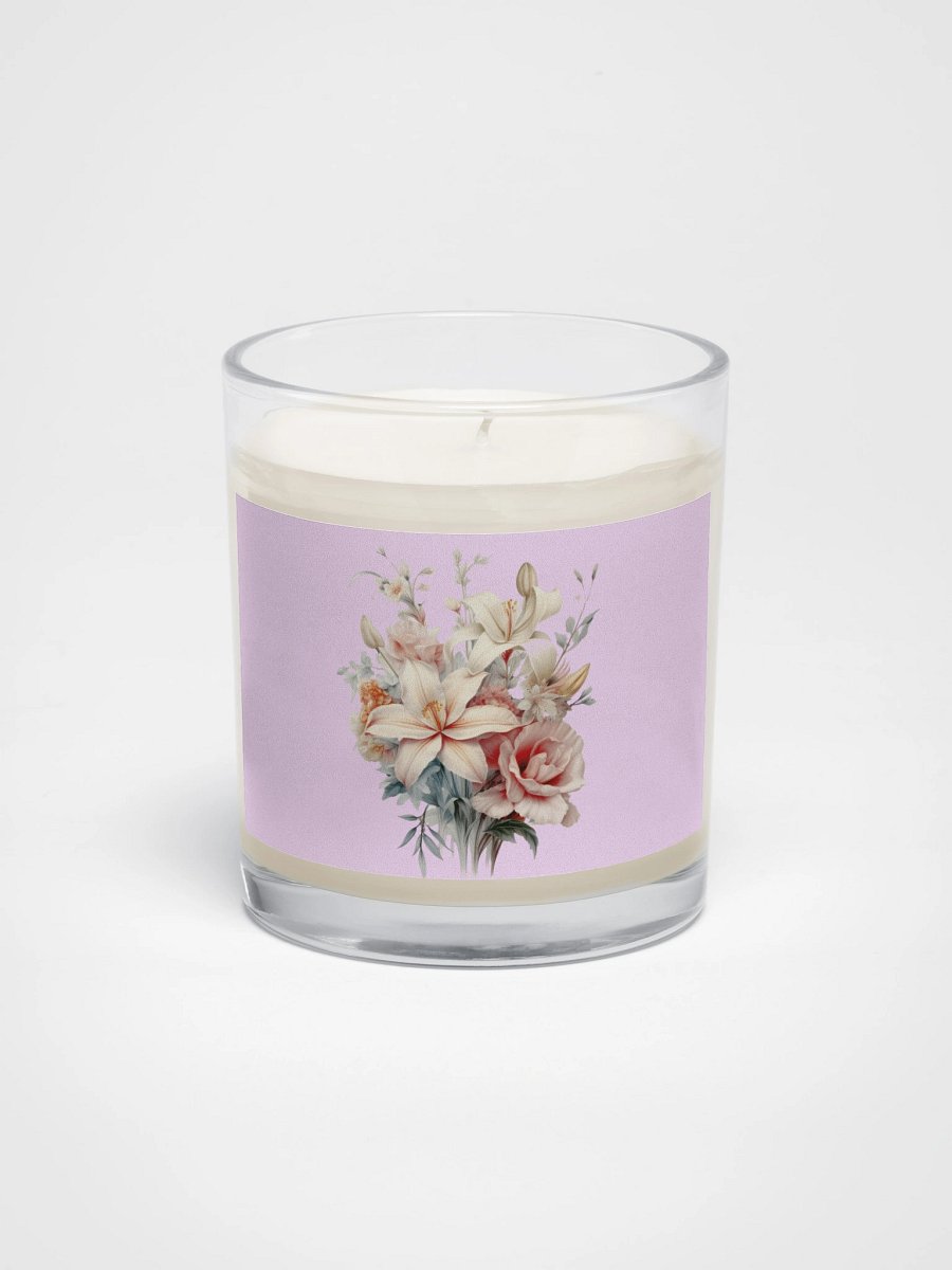 Pink Rose in Bloom Soy Wax Candle product image (1)