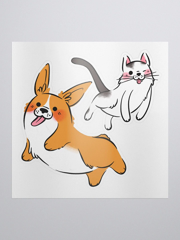 Dynamic Duo Sticker product image (1)