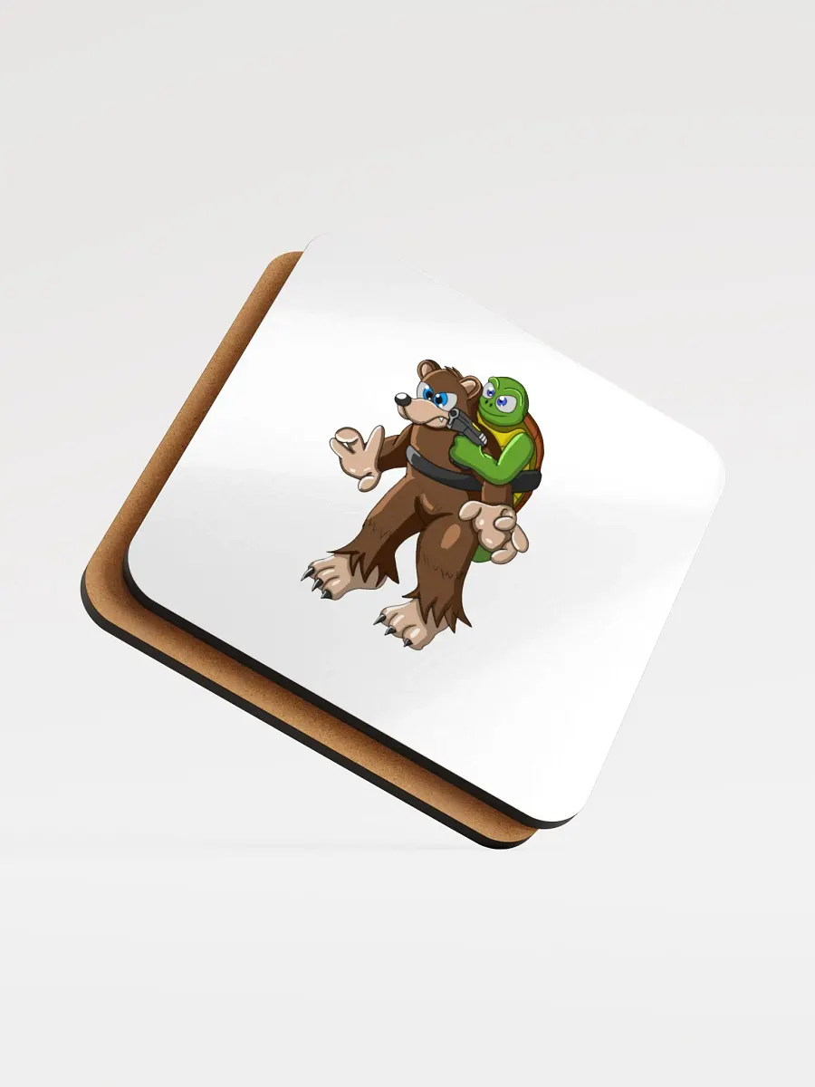 Cub Glossed Cork Coaster product image (5)