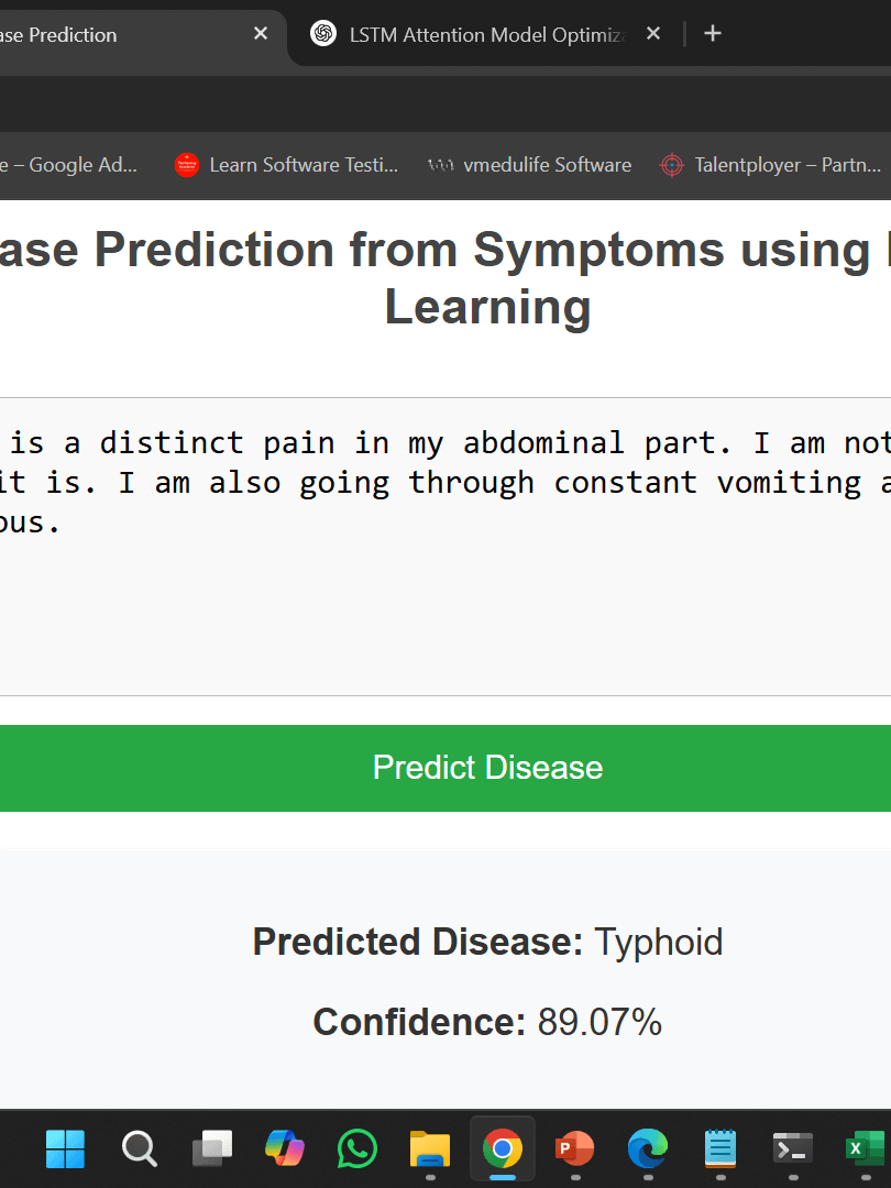Disease Prediction from Symptoms using Machine Learning with Flask App Project product image (10)