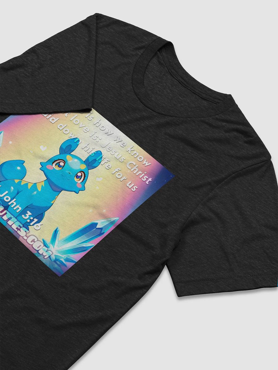 Bible Cuties Florence - This is how we know what love is: Jesus Christ laid down his life for us T Shirt product image (6)