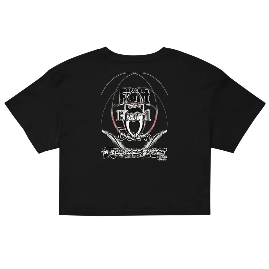 Fight Hard Earn Respect - Women's Premium Crop Top product image (4)