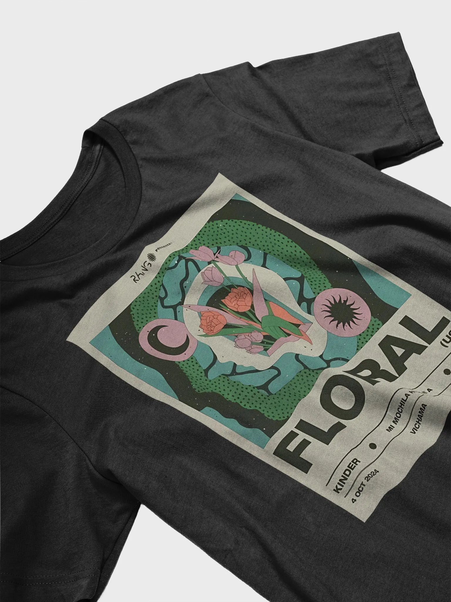 Floral The Band Oct 4 2024 At Lima Peru Vichama Shirt product image (8)