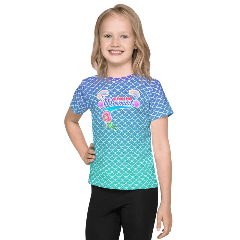 Gaming Mermaid Kids T-Shirt