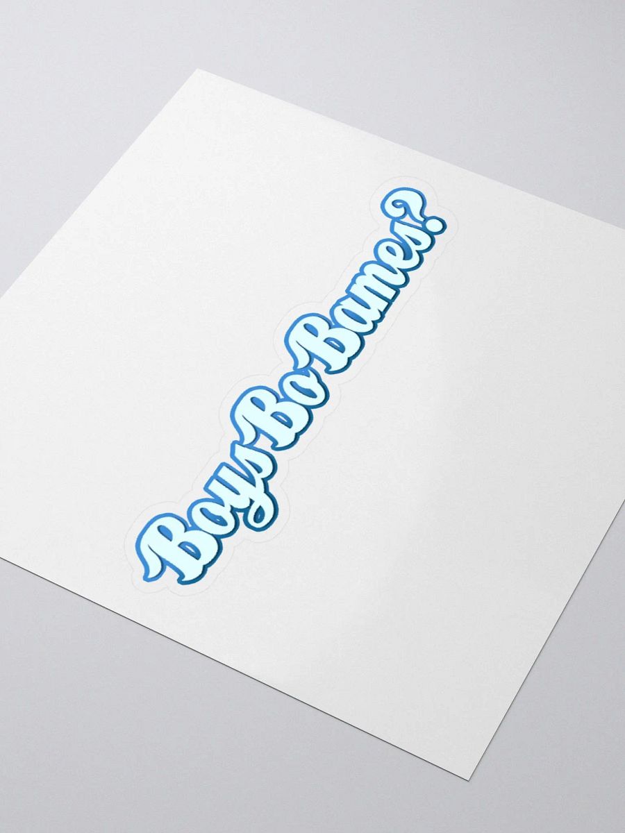 BoysBoBames? Sticker product image (3)