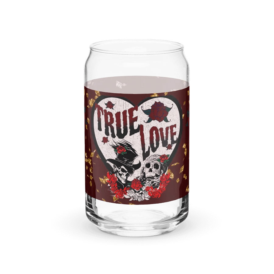 Gothic Eternal Love Glass Tumbler product image (2)