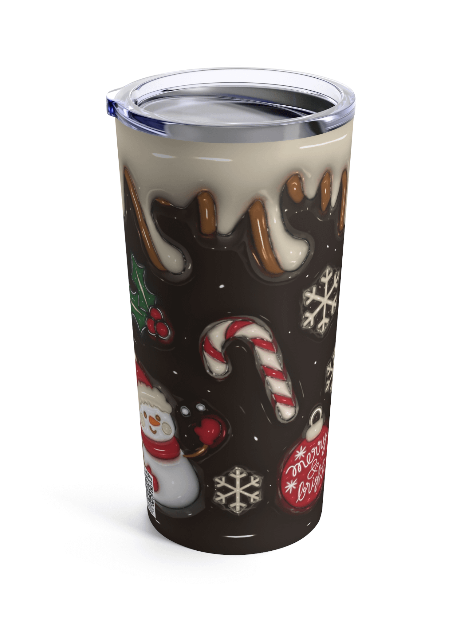 Yummy Chocolate Holiday Stainless Steel Tumbler product image (4)