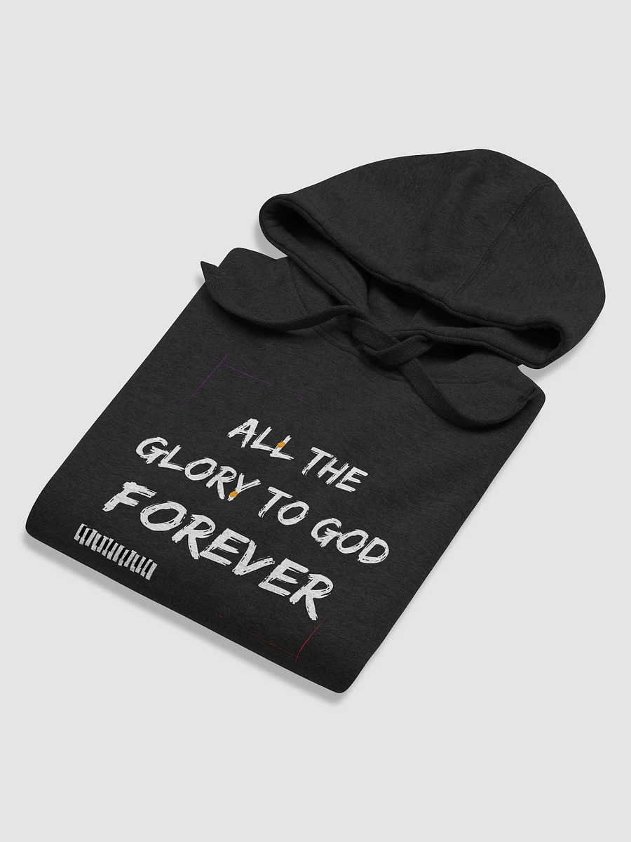 All the glory to God Forever (Black hoodie) product image (5)